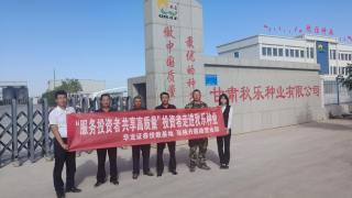 践行金融教育宣传月成果，扎实推进金融为民办实事 ——华龙证券张掖丹霞路营业部组织投资者走进秋乐种业